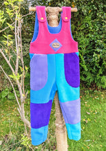 Load image into Gallery viewer, Dungaree pastel harlequin
