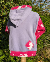 Load image into Gallery viewer, Kid&#39;s pink unicorn hoodie
