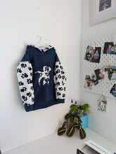 Load image into Gallery viewer, 8-12 years paws puppy fleece hoodie
