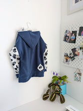 Load image into Gallery viewer, 8-12 years paws puppy fleece hoodie
