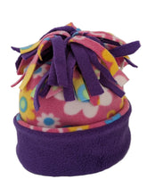 Load image into Gallery viewer, Bobble hat, pink flower

