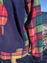 Load image into Gallery viewer, Highland cow fleece hoodie 8 - 12 years
